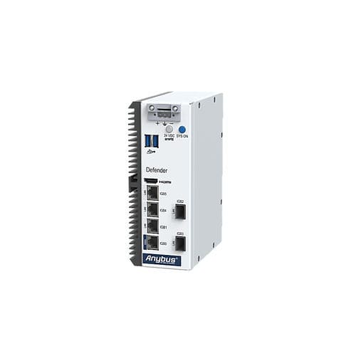 DIN rail network security appliance - ABD6024-NATFW - HMS Industrial Networks GmbH - Ethernet / firewall / industrial