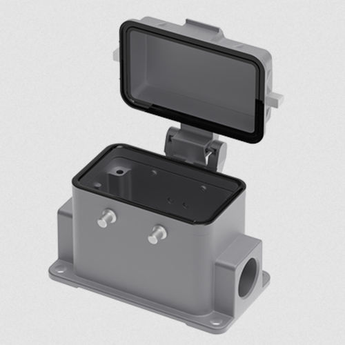 IP65 connector housing - S10B-SM-4B-PG16-MC - Ningbo SUPU Electronics Co., Ltd. - heavy-duty / metal