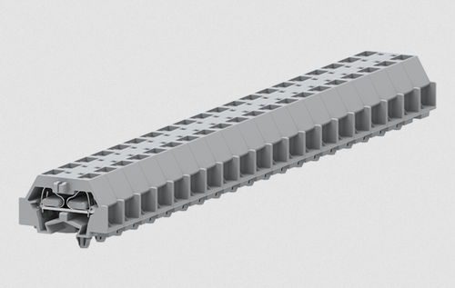 DIN rail-mounted terminal block - 241341 - Ningbo SUPU Electronics Co., Ltd. - spring cage connection / copper / IEC