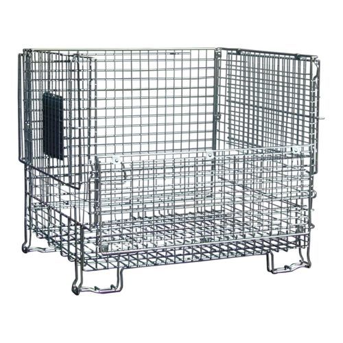Wire mesh pallet box - CONT 1220 - Italiana Contenitori Srl - transport / handling / industrial