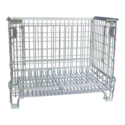 Steel pallet box - EMAK 082123 - Italiana Contenitori Srl - transport / handling / industrial
