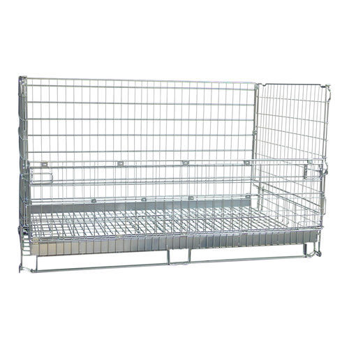 Wire mesh pallet box - MARK120200 - Italiana Contenitori Srl - transport / handling / storage