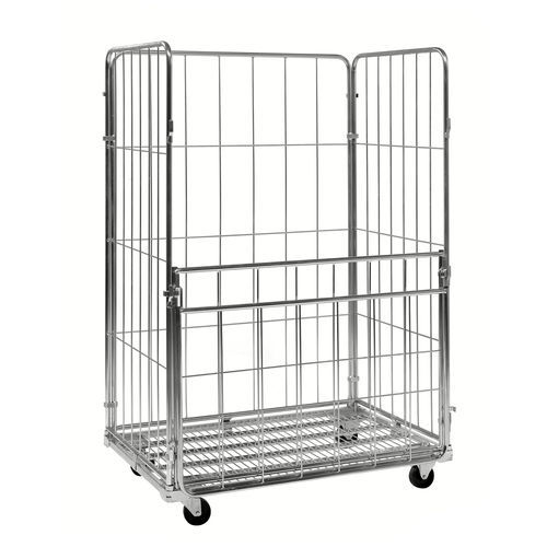 Shelf large roll container - ROLR0180 - Italiana Contenitori Srl - wire mesh