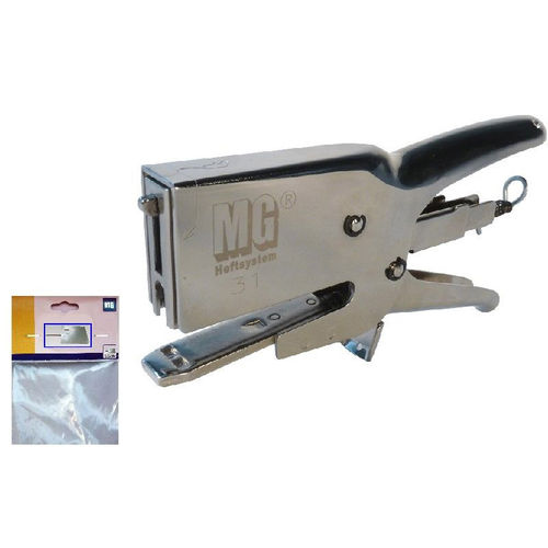 Manual stapling pliers - ZANGE 31 - MEZGER Heftsysteme - for packaging / paper / fabric