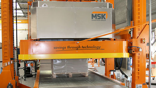 Electric shrink frame - MSK - for pallet