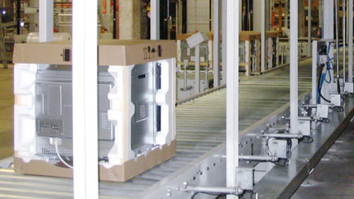 Transport conveyor system - MSK - for home appliances / floor-mounted