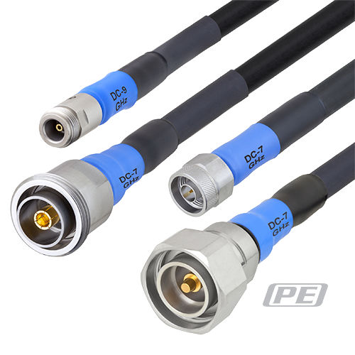 RF cable assembly - PE3C40xx series - Pasternack Enterprises, Inc. - straight / right-angle / rugged