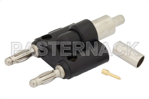 Banana plug - PE4xxx series  - Pasternack Enterprises, Inc.