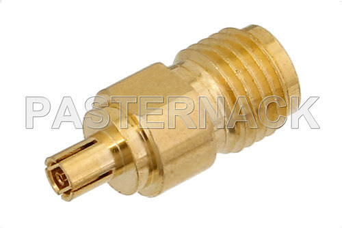 Coaxial cable hydraulic adapter - UMCX Adapter RF Series - Pasternack Enterprises, Inc.