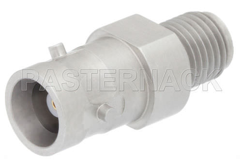 Bayonet adapter - ZMA Adapter RF Series  - Pasternack Enterprises, Inc. - for coaxial cables / communication / stainless steel