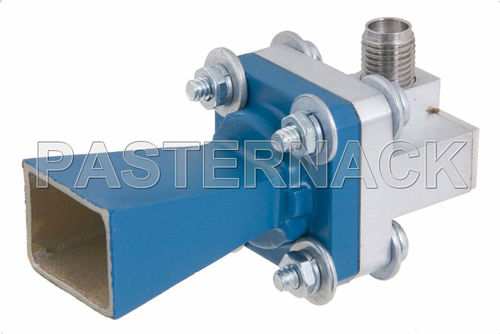 Horn antenna - WR-42  - Pasternack Enterprises, Inc. - with adapter / waveguide
