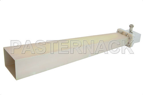 Horn antenna - WR-187  - Pasternack Enterprises, Inc. - with adapter / waveguide
