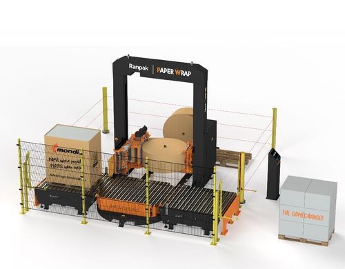 Turntable wrapping machine - PaperWrap - Ranpak - fully-automatic / semi-automatic / with top sheet applicator