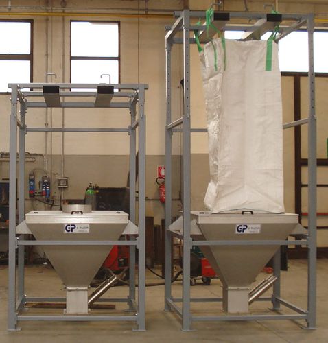 Big bag support - GP DI PIAZZON S.r.l. - carbon steel / stainless steel