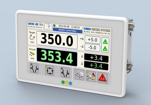 Width control system - FE-8  - HCH. KÜNDIG & CIE. AG - non-contact