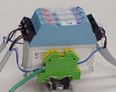 DIN rail-mounted terminal block - Cleveland Motion Controls - screw connection