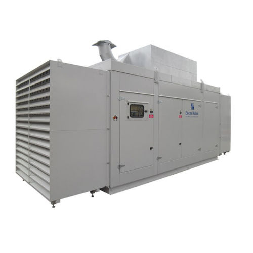 Diesel generator set - EMO-2500 - ELECTRA MOLINS - three-phase / stationary / containerized