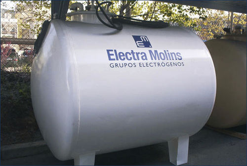 Storage tank - ELECTRA MOLINS - fuel / metal / horizontal