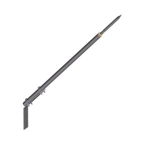 Single-rod lightning rod - P1041C - Indelec - stainless steel