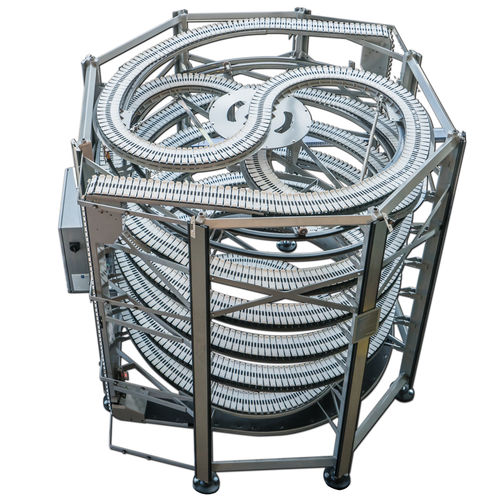 Belt conveyor - AVh - AmbaFlex Spiral Conveyor Solutions - apron / spiral / transport