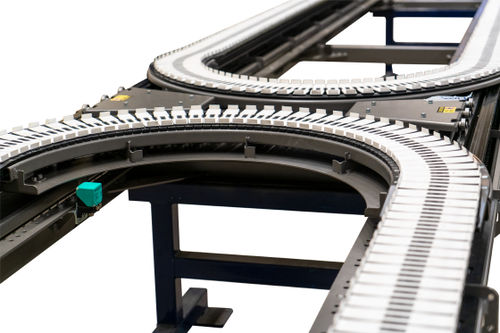 Belt conveyor - AVL series - AmbaFlex Spiral Conveyor Solutions - curved / accumulation / flexible