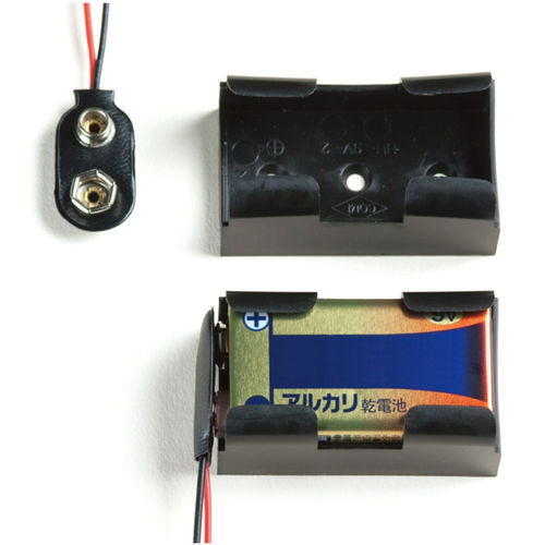 Battery holder - BH-9V series  - TAKACHI Electronics Enclosure Co., Ltd.