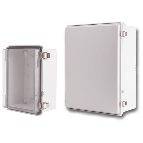 Enclosure with hinged cover - BCAP series - TAKACHI Electronics Enclosure Co., Ltd. - wall-mount / pole-mounted / rectangular