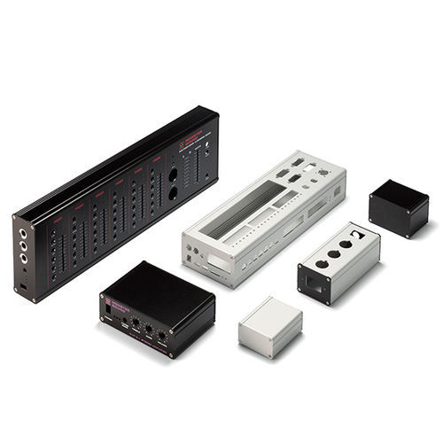 Custom enclosure - EXS series - TAKACHI Electronics Enclosure Co., Ltd. - desktop / rectangular / extruded aluminum