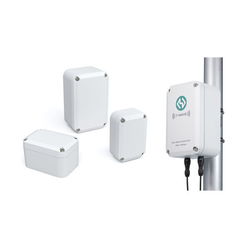 Distribution electrical enclosure - DW series - TAKACHI Electronics Enclosure Co., Ltd. - DIN rail / wall-mounted / aluminum