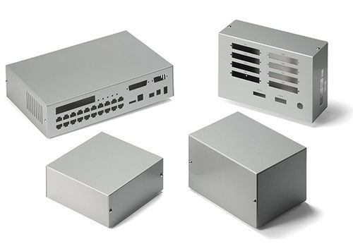 Sheet metal enclosure - MB series - TAKACHI Electronics Enclosure Co., Ltd. - desktop / modular / aluminum
