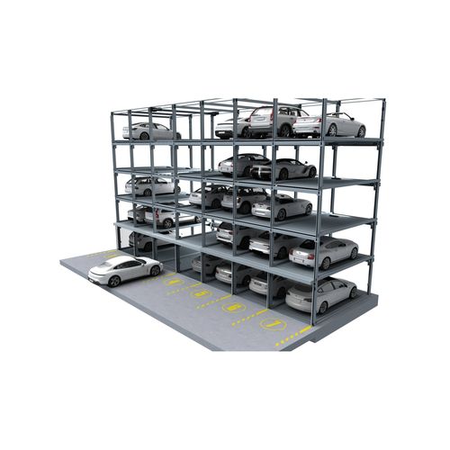 Sliding parking platform - COMBIPARKER 560 - Otto Wöhr GmbH - multi-level / 3 levels