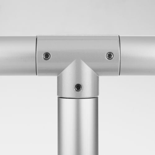 T tube connector BR01 Ernst Brinck & Co. GmbH aluminum / screwin