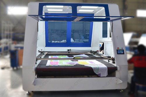 CO2 laser cutting machine - 1630 - Jinan Sign CNC Equipment Co., Ltd - for fabrics / engraving / with water cooling