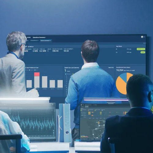 Customer service management software - GridOS® Services - General Electric - process