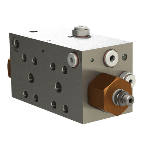 Multi-channel manifold - SAI Motori Idraulici - for vacuum / valves