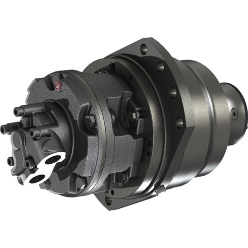 Gear hydraulic wheel motor - GM1 + WR10 - SAI Motori Idraulici - fixed-displacement / compact