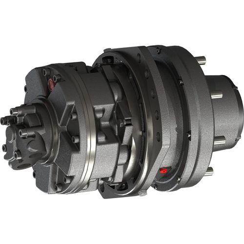 Gear hydraulic wheel motor - GM2 + WR20 - SAI Motori Idraulici - fixed-displacement