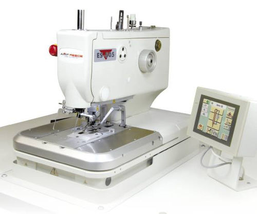 Lockstitch sewing machine - ES-505 - AMF Reece CR, s.r.o. - eyelet buttonhole / fixed / with touch screen control