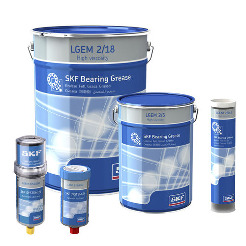 High-viscosity grease - LGEM 2 - SKF Maintenance,Lubrication and Power Transmission - lubricating / lithium / mineral oil-based