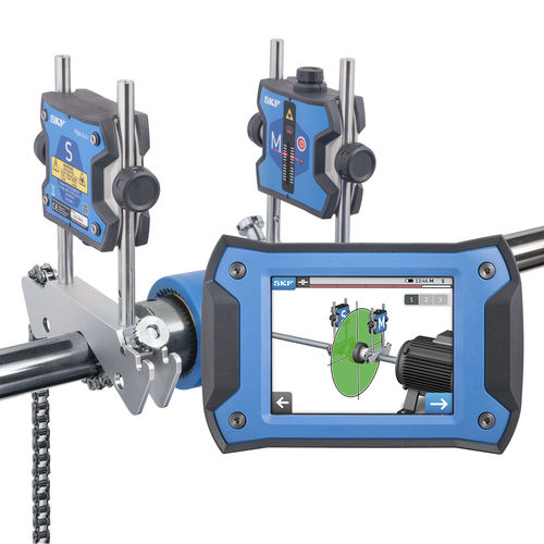 Shaft alignment tool - TKSA 41 - SKF Maintenance,Lubrication and Power Transmission - laser / for motors / robust