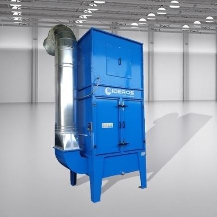 Gas extraction system - EcOil - SIDEROS Engineering - dust