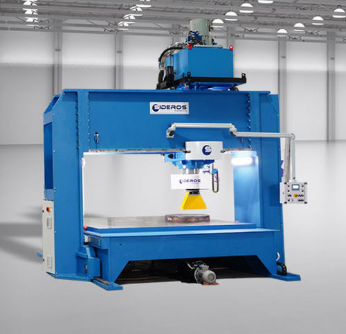 Hydraulic press - SIDEROS Engineering - straightening / cutting / frame
