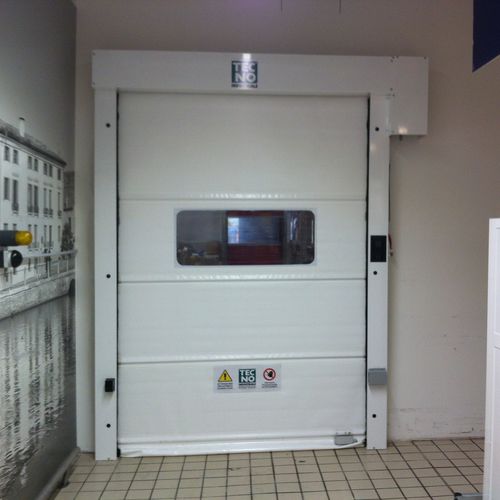 Roll up roller shutter - Speed Roll - Tecnoindustriale s.r.l. - galvanised steel / indoor
