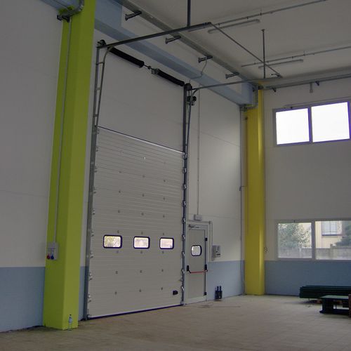 Galvanised steel roller shutter - Tecnoindustriale s.r.l. - sectional