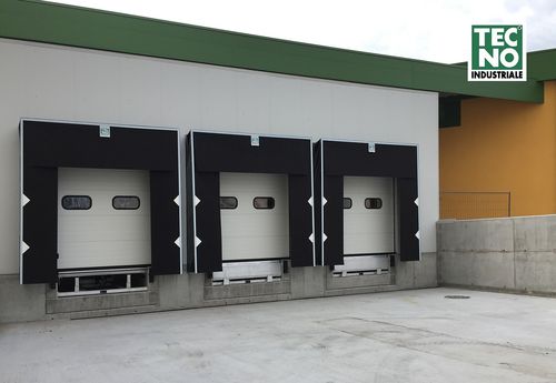 Electro-hydraulic dock leveler - Cargo Winter - Tecnoindustriale s.r.l. - vertical