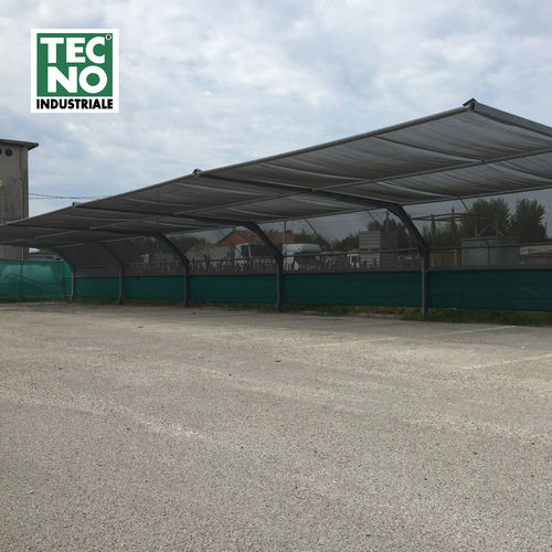 Storage shelter - Copri-Park - Tecnoindustriale s.r.l.