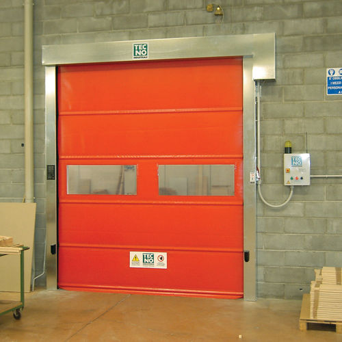 Roll up roller shutter - Speed Roll “4S” - Tecnoindustriale s.r.l. - galvanised steel / isolated