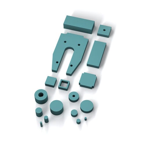 Elastomeric anti-vibration pad - SL-100-12 - ACE Stoßdämpfer GmbH