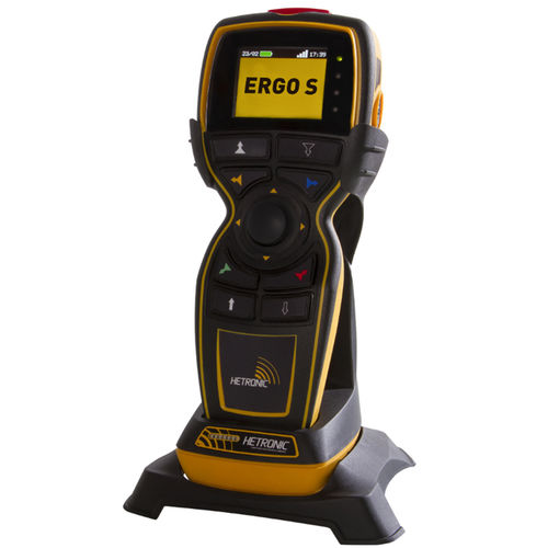 Radio control - ERGO S MFSHL - Hetronic, Inc. - with buttons / joystick / industrial