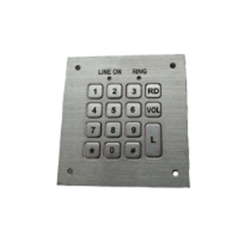 15-key keypad - LP 3554 - LINEPRO CONTROLS PVT.LTD - panel-mount / vandal-proof / custom